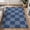 Blue, variant on Addison Rugs Mayfield Premium Machine Washable Transitional Geometric Wheat Round Rug, 8' x 8'