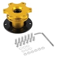 thumbnail image 2 of Adaptateur de Moyeu Snap Off, Golden Universal Voiture Direction Rapide de Libération Adaptateur Roue Moyeu Adaptateur Kit Éprouvée Performance, 2 of 5