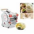 thumbnail image 3 of JIAN YA NA Electric Noodle Machine Dumpling Skin Pasta Press Maker Commercial Home (#A# Length 18cm,Width 3mm/9mm), 3 of 11
