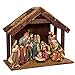 thumbnail image 3 of Kurt Adler N1032 Ensemble de Nativité 6.25 x 11 Po. avec Stable - 8 Pcs, 3 of 4