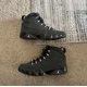 thumbnail image 1 of N I-K-E A i r-Jor-dan 9 Retro Anthracite Men's Sneakers Size 11 BLACK/302370-013, 1 of 6