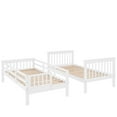 thumbnail image 5 of Stairway Twin-Over-Twin Bunk Bed with Storage and Guard Rail for Bedroom, Dorm-White, 5 of 7