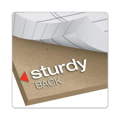 Prism Plus Legal Pad  5 X 8 Inches Perforated Gray Narrow Rule 50 Sheets Per Writing 12 Pack (63060)
