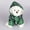 Green, variant on Dog Hooded Sweater Plaid Pet Clothes