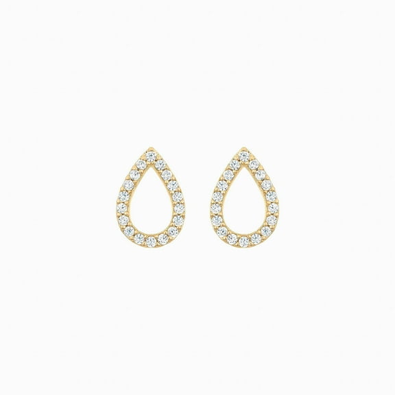 Bearfruit Jewelry Livia Teardrop Stud Earrings