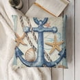 thumbnail image 3 of YINGXI Swim in The Sea Summer Throw Pillow Covers, Beach Cushion Case for Sofa Couch 24x24in, 3 of 5