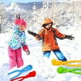 thumbnail image 4 of Snow Toys, 4-Pack Snowball Maker Set – Snowball Clips with Handles for Kids, Indoor/Outdoor Winter Snowball Fight Toys with Drawstring Bag, 4 of 4