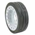 thumbnail image 3 of (4 Pack) SkyJack 158437 Scissor Lift Tires 12 x 4, -Brake- Model # SJIII3219, SJIII3015, SJIII3215, SJIII3019 | Non-Marking Wheel Assembly, 3 of 8