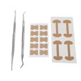 thumbnail image 1 of Kit de tratamiento de uñas encarnadas impermeable 120 tiras correctoras de uñas de los pies cómodas para reducir el dolor en el hospital ANGGREK Otros, 1 of 8