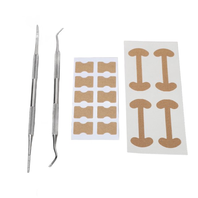 Kit de tratamiento de uñas encarnadas impermeable 120 tiras correctoras de uñas de los pies cómodas para reducir el dolor en el hospital ANGGREK Otros