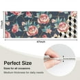 thumbnail image 5 of Pioneer Flower Floral Print Pattern Kitchen Rug Mat,Kitchen Runner Rugs Non Skid Washable,Decorative Kitchen Floor Mats for Kitchen,Sink,Laundry,17"X47", 5 of 5