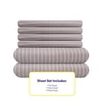 thumbnail image 4 of Sábanas Sweet Home Collection 1500 Supreme Twin Grey, 4 of 5