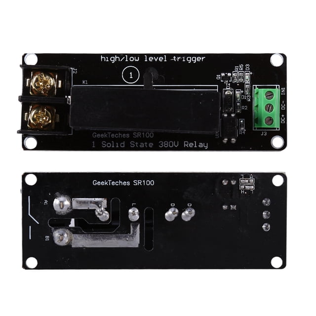 Module, 380V 8A Single Channel Relay Solid State Relay Module Board Controller SSR Switch Controller, Optotransceivers