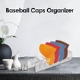 thumbnail image 2 of Soporte Organizador de Sombrero Acrílico Stand Soport Space Baseball Caporball Organizador para 7 Gab Sin Instalación REquierra Descaración para para para Carrado delmentación, 2 of 6