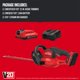 thumbnail image 3 of Cortadora de setos CRAFTSMAN V20 inalámbrica de 22 pulgadas con POWERSAW CMCHTS820D1, 3 of 7