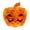 B, variant on HaCpiu Prismatic Iridescent Pumpkin Decor, 3D Geometric Halloween Jack-O-Lantern with Multicolor LED Fairy Lights, Indoor Festive Desk Accent Lamp