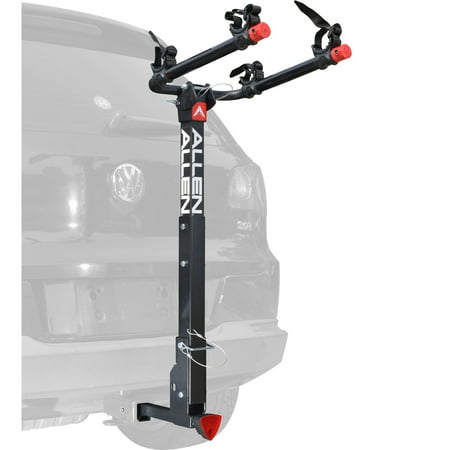 Allen Sports Deluxe Quick Install Locking 2-Bicycle Hitch Mounted Bike Rack Carrier, (Best Truck Bike Rack)