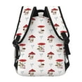 thumbnail image 4 of Fotbe Different Mushrooms Pattern Casual Backpack for School, Travel, and Outdoor Activities - Durable, Lightweight, and Comfortable, 4 of 5