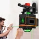 thumbnail image 5 of Nivel De Línea De Haz Verde, Naranja 100-240 V Nivel De Línea Láser Autonivelante 4D De 16 Líneas Preciso Para Decoración Del Hogar Para Techo, 5 of 7