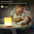 thumbnail image 5 of 13 Color Remote Control Seven Color Creative Wood Grain Rechargeable Night Light, Bedside Light, Desk Light, Touch Tap, Atmosphere Light, Timed Turn O, 5 of 5