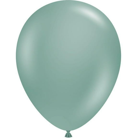100 Willow Color Latex Balloons 11" Made In USA