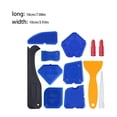 thumbnail image 4 of tredstone Caulk Tool Kit Reusable Lightweight Remover Applicator Washable Spreader Finishing Set Smooth for Window Bath Blue 1Set, 4 of 6