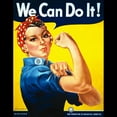 thumbnail image 3 of CafePress - Rosie The Riveter We Can Do - Women's Dark Pajamas, 3 of 4