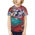 thumbnail image 5 of Looney Tunes Cartoons Boys Girls T-Shirt 3d Print Graphic Short Sleeve Tee Shirt Tops For Kids Teens, 5 of 7