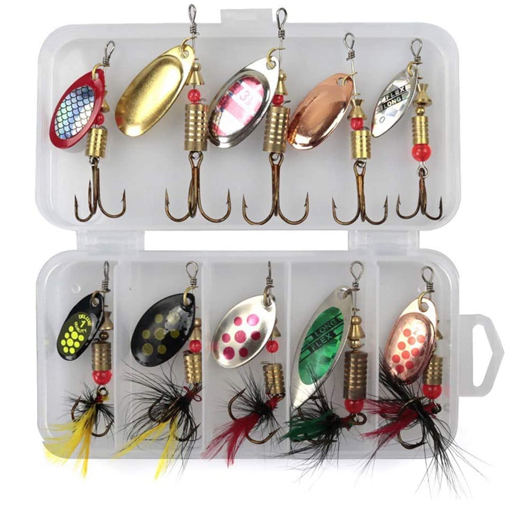 10pcs/set Saltwater Stainless Steel Fishing Hooks with Barbed Fishing Lures