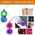 thumbnail image 2 of Llavero de silicona suave Fidget Toy HUOGUO Simp Le Dimple, 2 unidades, 2 of 2