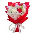 thumbnail image 2 of Vlemua 13.7" Hello Kity Stuffed Animals Flower Bouquet Toys, Hello Kity 50Th Anniversary Commemoration Plush Flower Bouquet, Perfect Valentine's Day Graduation Birthday Gifts for Women （Red）, 2 of 6