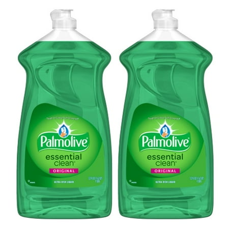 - (2 Pack) Palmolive Liquid Dish Soap Essential Clean, Original - 52 fluid ounce