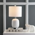 thumbnail image 3 of SAFAVIEH Tucana Solid 19 in. H Table Lamp with USB Port, White, 3 of 7