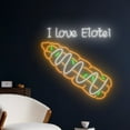 thumbnail image 2 of Handmadetneonsign I Love You Elote Neon Sign, Elote Corn Wall Art Decor, Mexico Restaurant Wall Decor, 2 of 5