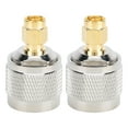 thumbnail image 1 of Connector,2pcs N Male to Adapter Connector SMA Connector Eco-Friendly Materials, 1 of 7