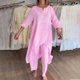 thumbnail image 2 of Traje de dos piezas de moda 2025 para mujer: top de manga larga irregular y pantalones de pierna ancha. Conjunto informal de estilo oriental., 2 of 8