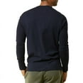 thumbnail image 3 of Men's Henley Shirts Cotton Long Sleeve Tops S-3XL Regular Big & Tall Breathable Comfy Basic Layering Top Menswear Underwear Classic Casual, 3 of 3