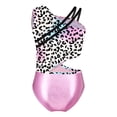 thumbnail image 2 of YiZYiF Kids Girls Sleeveless Modern Dance Leotard Cutout Gymnastics Ballet Bodysuit Dancewear Pink 12, 2 of 6