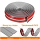 thumbnail image 4 of Protector de esquina de pared Uxcell 1.57" 20 pies Moldura de pared autoadhesiva Gris, 4 of 7