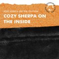 thumbnail image 4 of Tirrinia Oversized Blanket Hoodie, Wearable Fluffy Sherpa Blanket, Reversible Cozy Sweatshirt Blanket Gift for Adult Women Men boyfriend husband, 4 of 7