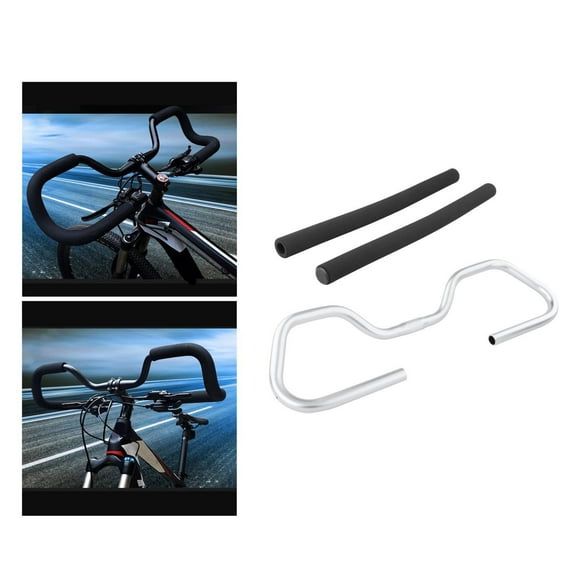 with Sponge 25.4x600mm Butterfly Handlebar Accessories Waterproof for Racing Bike Mountain Bike Trekking Touring Bike Road - Sand