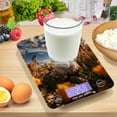 thumbnail image 7 of Lion Flowers Sky Grass Food Scale Digital Kitchen Scale Waterproof Tempered Glass Tare Function 11 lb for Baking Cooking Meal Prep, 7 of 7