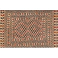 thumbnail image 1 of Ahgly Company Machine Washable Indoor Rectangle Traditional Sandy Brown Area Rugs, 5' x 8', 1 of 7