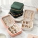 thumbnail image 2 of Caja de almacenamiento de joyas portátil para viajes, caja de almacenamiento de aretes, anillos, joyas, mini caja de almacenamiento de joyas, 2 of 6