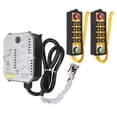 thumbnail image 2 of Control remoto industrial Ticfox 800MHz 10 botones indicador LED AC220V, 2 of 14