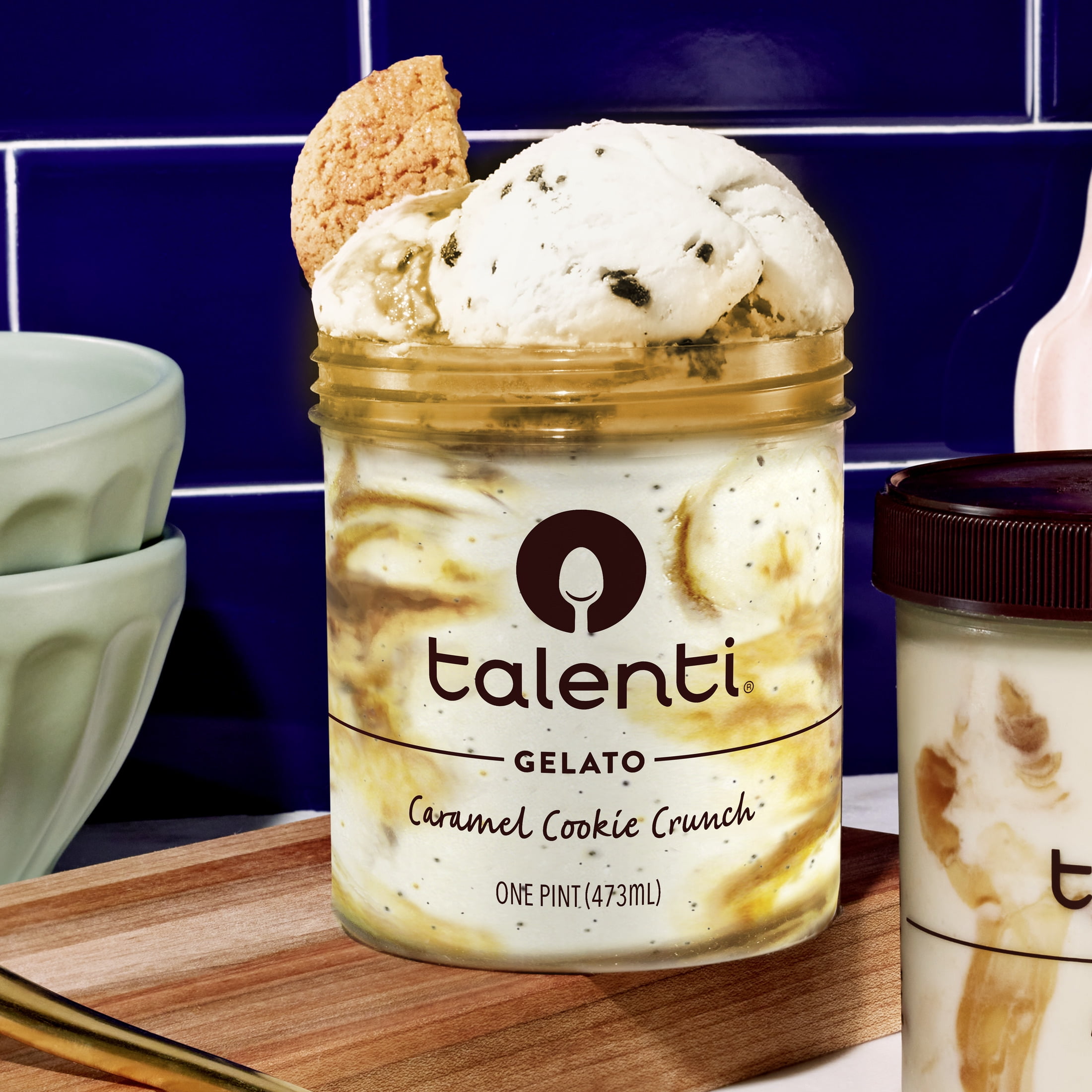 Talenti Gelato Caramel Cookie Crunch Frozen Desserts, 16 fl oz