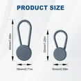 thumbnail image 4 of Rubber Pant Waistband Extender Button, 2025 New Button Extenders for Jeans, Waist Extenders for Pants for Men, Button Extenders for Pants for Women, No Sew Waist Extensions for 1-1.8 Inches (12), 4 of 7
