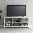 thumbnail image 3 of Evelyn&Zoe Sawyer Rectangular TV Stand for TV's up to 65", White, 3 of 9