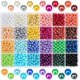 thumbnail image 1 of Cuentas de perlas KAIYANG de 6 mm para manualidades 1680 piezas 24 colores, 1 of 5