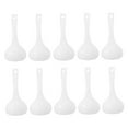 thumbnail image 6 of FRCOLOR 10pcs Plastic Soup Ladle Heat Resistant Kitchen Utensil Food Serving Spoon Asian Soup Spoon Large Flour Spoon White, 6 of 8